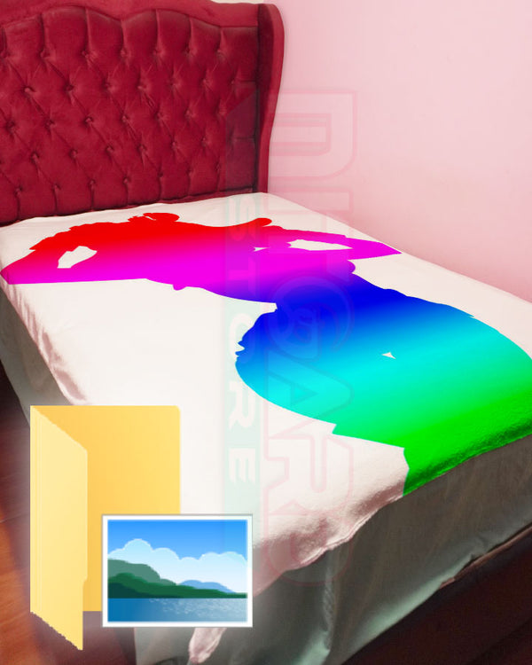 Custom with your picture or photo a Blanket or Duvet Cover